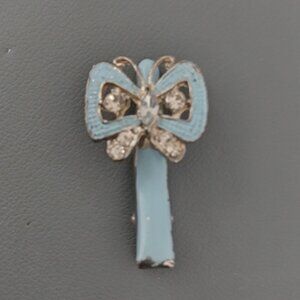 BUTTERFLY BLUE HAIR CLIPFINAL PRICE!  NO RETURNS.